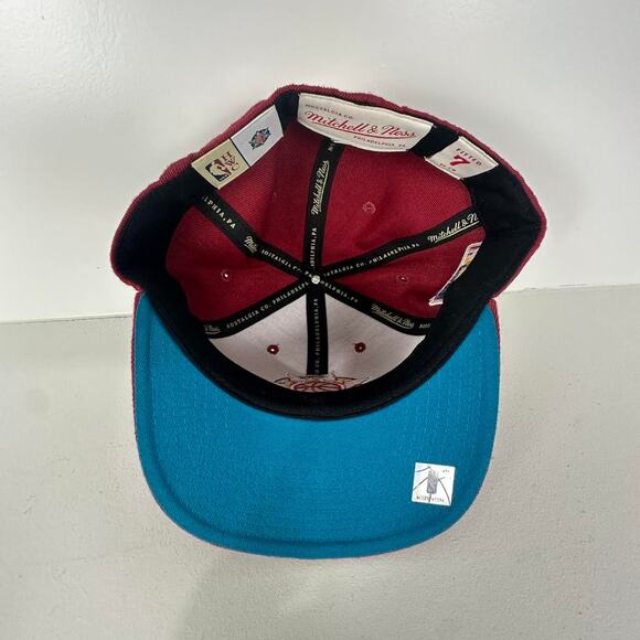 Mitchell&Ness x Lids Utah Jazz NBA 35th Anniversary Season HWC Fitted Hat Size 7 - Picture 5 of 6